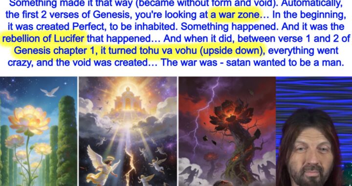 Earth Was Not Created Void – Lucifer Made It So