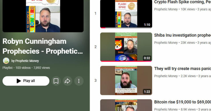 Robyn Cunningham’s Prophecies