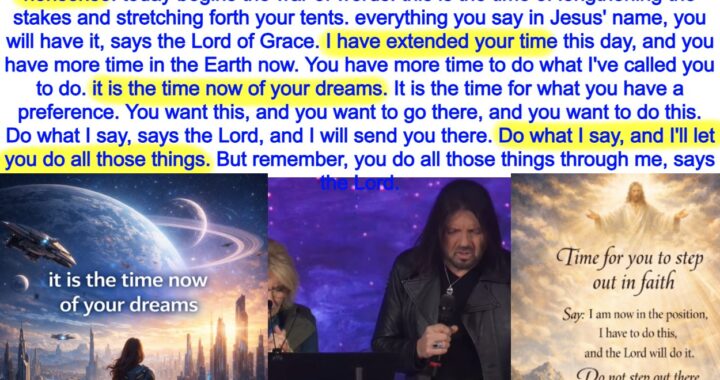 Now Is High Time: Step Out in Faith, Declare It, and I Will Do It