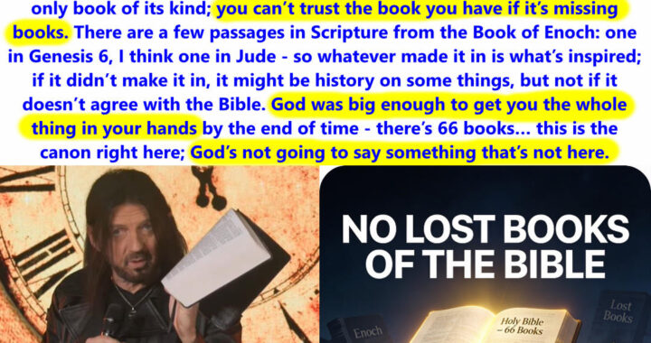 Lost Bible Books is Satan’s Deception to Create Doubt