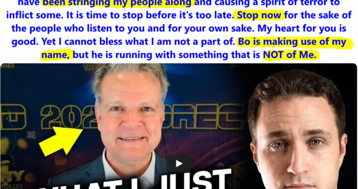 Bo Polny Repent Now – Stop Stringing People Along