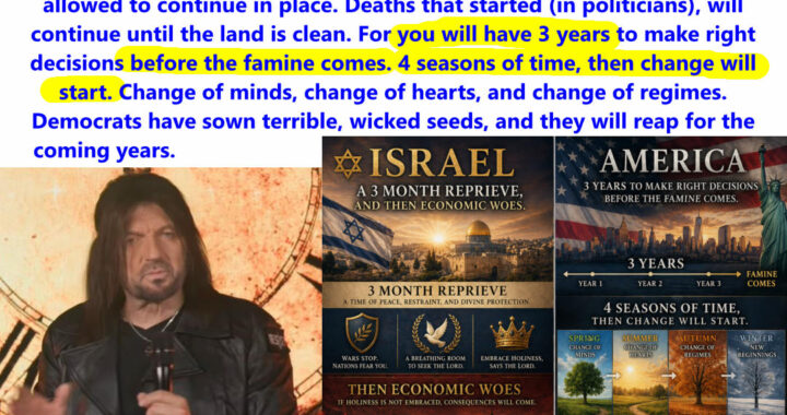 3 Years Before Famine – Democrats Reap Wicked Seeds