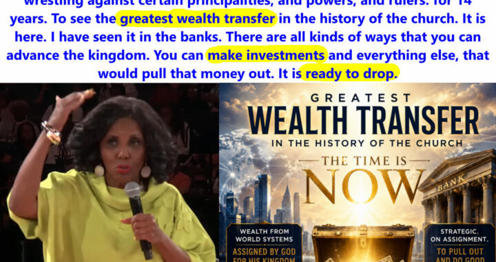 Wealth Transfer TIME is NOW
