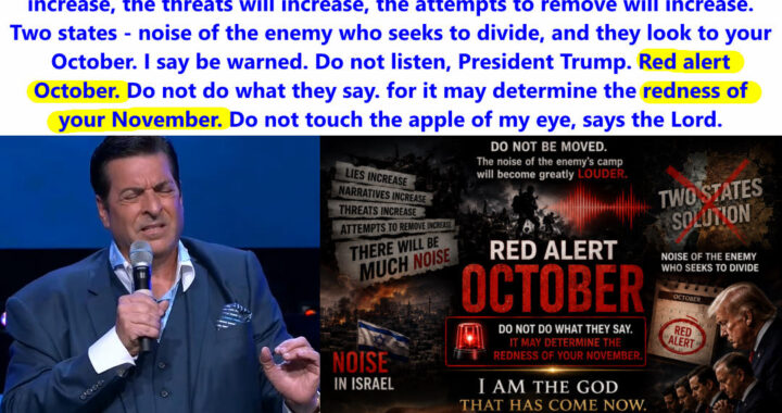 Red Alert October – A Prophetic Warning for the Midterms