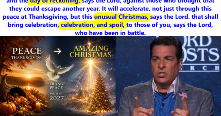 Thanksgiving Peace and Christmas Wealth – Then the Reckoning