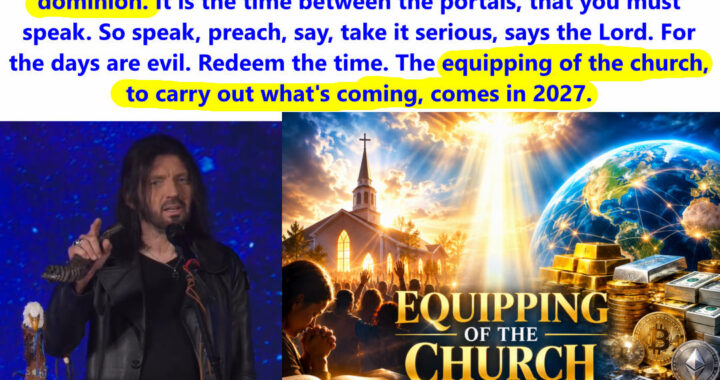 Equipping the Church in 2027 – Is This the Wealth Transfer?