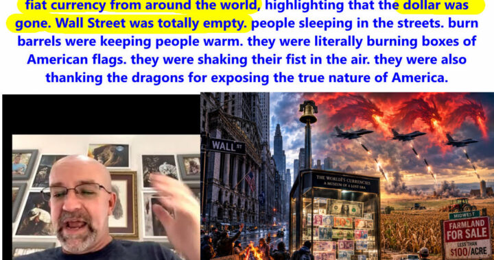 Wall Street Empty and the Dollar Gone – A Prophetic Dream