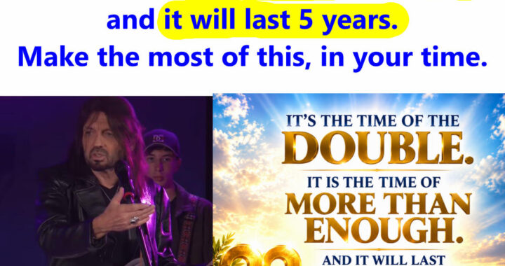Five Years of More Than Enough Is Here
